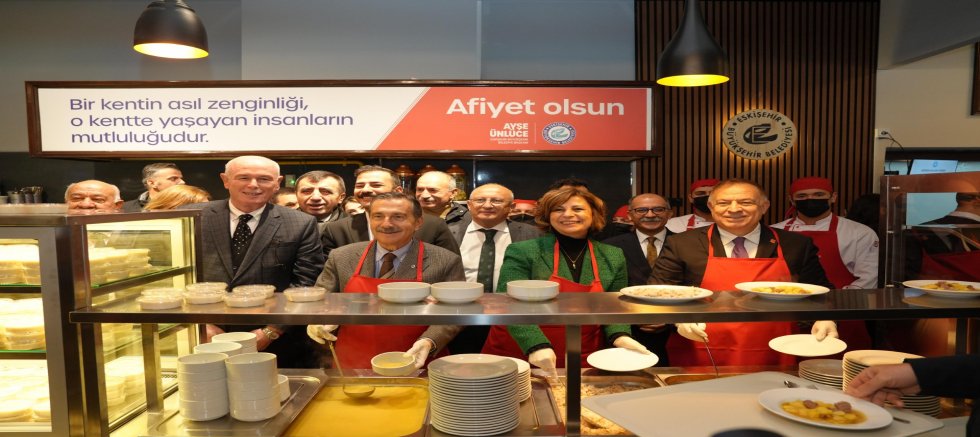 Eskişehir’in İkinci Kent Lokantası Kentpark’ta açıldı