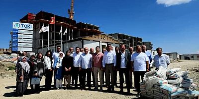 ALBAYRAK MİHALIÇÇIK TOKİ ÇALIŞMALARI HIZLI İLERLİYOR.