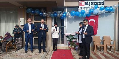 BEYLİKOVA İLÇESİ ÖZEL AĞIZ VE DİŞ KLİNİĞİNE KAVUŞTU.