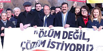 CHP Eskişehir Kadın Kolları 'ölüm yolunda' açıklama yaptı