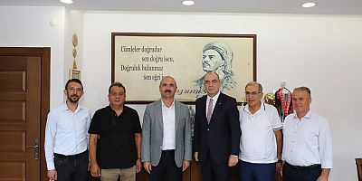 ESO BAŞKANI KESİKBAŞ MİHALIÇÇIK BELEDİYE BAŞKANI HAYDAR ÇORUM